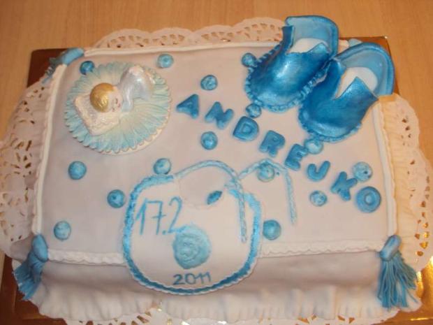 na krst, torta, Torty na krstiny, Paulinka_, 1
