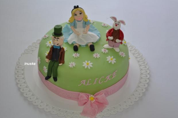 Alicka a jej priatelia, torta, Rozprávkové torty Alicka a jej priatelia, torta, Rozprávkové torty, inuska, 1