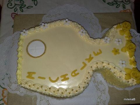 kalich - biela cokolada, torta, Torty na cirkevné sviatky, MilenaB, 1