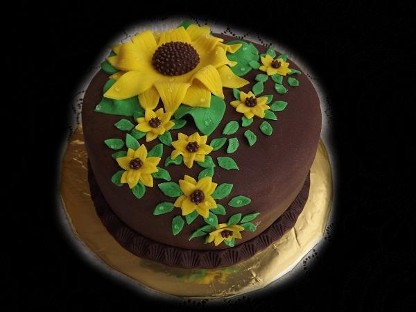 Slnečnica1, torta Slnečnica1, torta, Alena Lenicka, 1