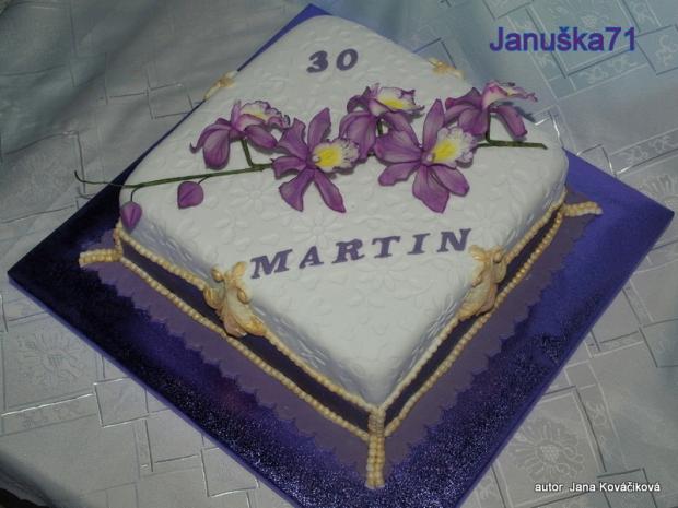 Martin 30, torta, Narodeninové torty Martin 30, torta, Narodeninové torty, Januška71, 1