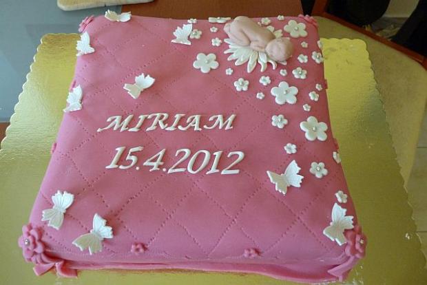 Vankusik pre Miriam, torta, Torty na krstiny Vankusik pre Miriam, torta, Torty na krstiny, martazdar, 1