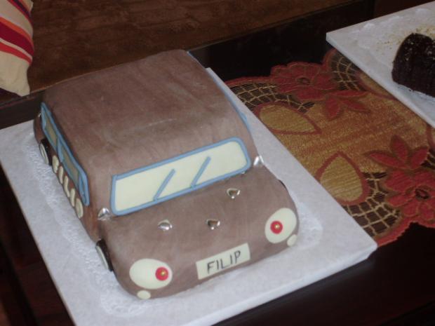 auticko na 5 rokov, torta, Netradičné torty, andelik, 1
