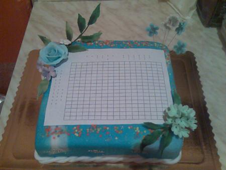 Sudoku, torta, Narodeninové torty, alioska, 1