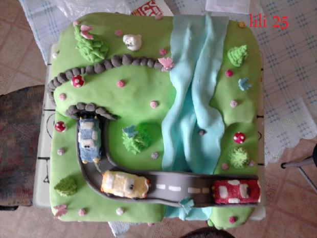 Krajinka pre Lukáša 2 , torta, Ostané torty pre deti, lili 25, 1