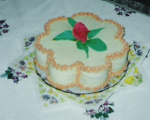 kvietok, torta kvietok, torta, MartaM, 1