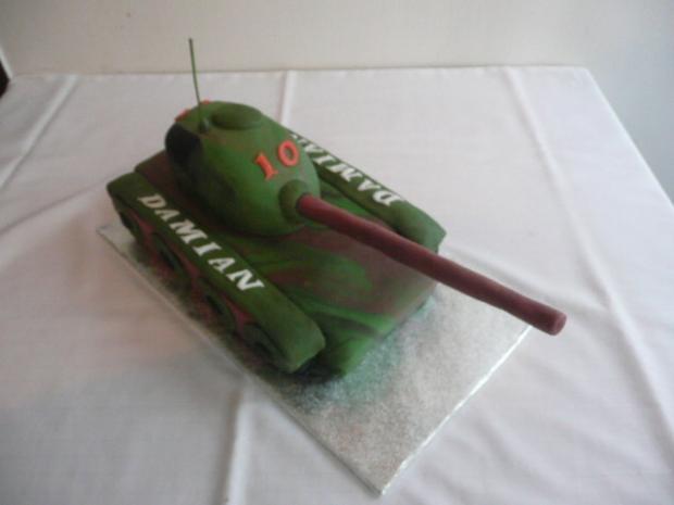 Tank, torta, Torty autíčka, vláčiky Tank, torta, Torty autíčka, vláčiky, matulko74, 1
