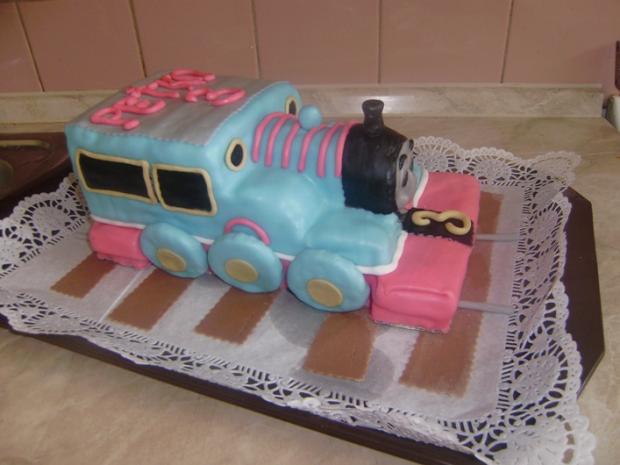 vlacik tomas, torta, Torty autíčka, vláčiky, evicka.h, 1