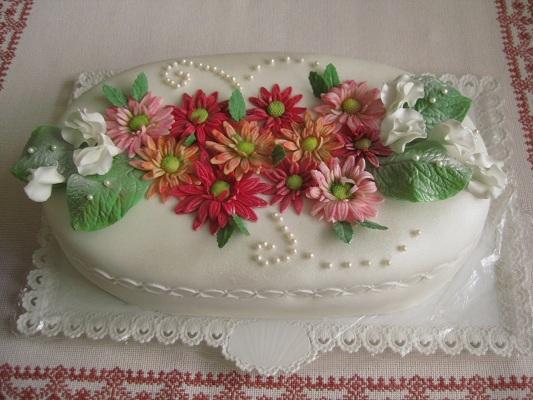 torta s gerberami, torta, Narodeninové torty torta s gerberami, torta, Narodeninové torty, fani, 1