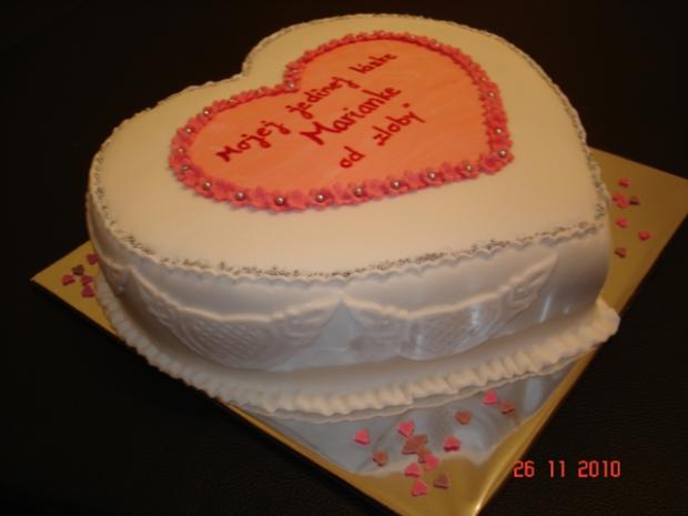 Srdce k zasnubam, torta Srdce k zasnubam, torta, nadulici, 1