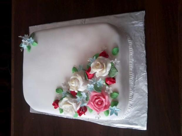 obdĺžnik tvarohový, torta, Narodeninové torty obdĺžnik tvarohový, torta, Narodeninové torty, MK martina, 1