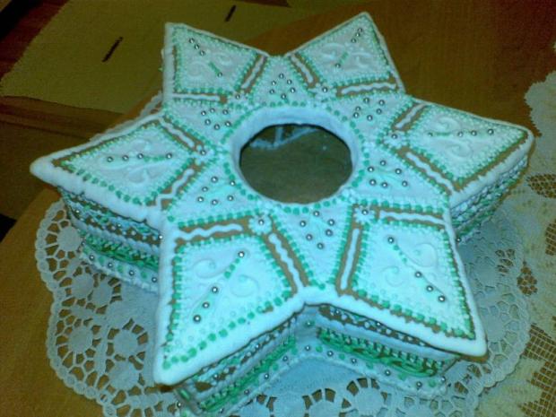 hviezda, torta, Vianočné torty hviezda, torta, Vianočné torty, lenca, 1