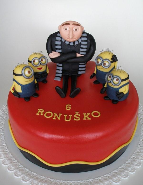 Despicable Me, torta, Rozprávkové torty Despicable Me, torta, Rozprávkové torty, KatkaRF, 1