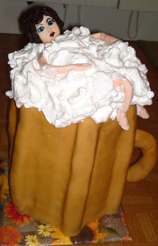 Na pive..., torta, Netradičné torty Na pive..., torta, Netradičné torty, Mariolka, 1