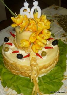 Slaná torta, torta, Narodeninové torty Slaná torta, torta, Narodeninové torty, FarmaTuška, 1