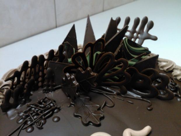 Detail torty, torta, Čokoládové torty, Jana Tokárová, 1