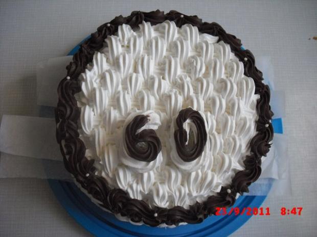 na 60tku, torta, Narodeninové torty, slnecnica82, 1