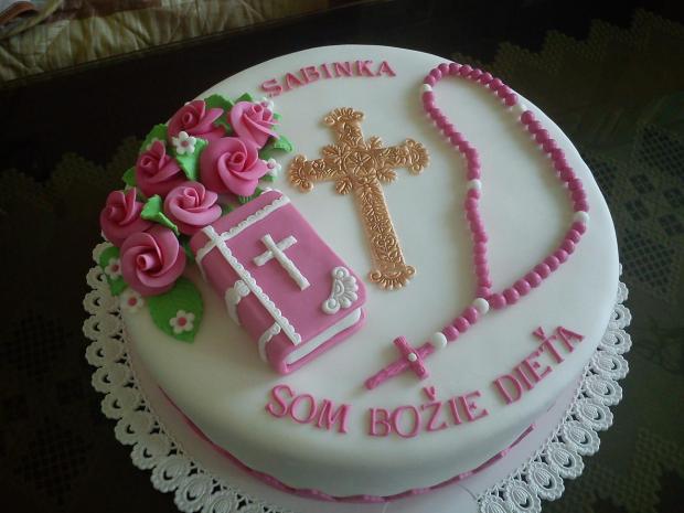 Mojej vnučke, torta, Torty na cirkevné sviatky, anna.b, 1