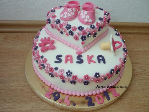 Krstinová ružová 4,3kg, torta, Torty na krstiny Krstinová ružová 4,3kg, torta, Torty na krstiny, Jane1, 1