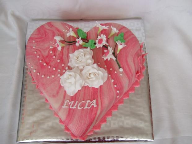 mramorové srdce, torta mramorové srdce, torta, zuzkapo, 1
