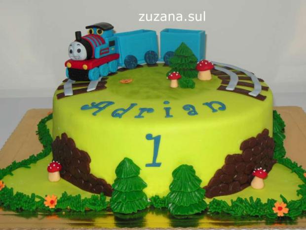 vláčik, torta, Rozprávkové torty vláčik, torta, Rozprávkové torty, zuzana.sul, 1
