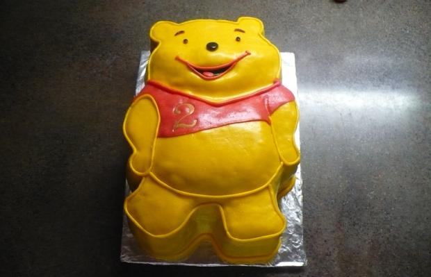 macko ,,Pú", torta, Rozprávkové torty, tortyjana, 1