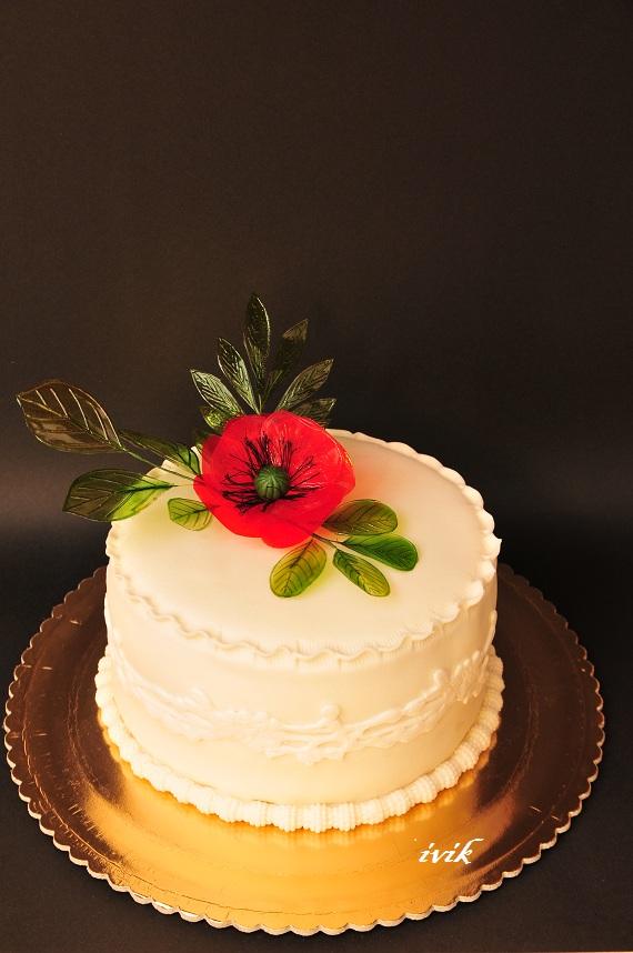 so želatínovými kvetmi , torta, Ozdoby na torty so želatínovými kvetmi , torta, Ozdoby na torty, ivik, 1