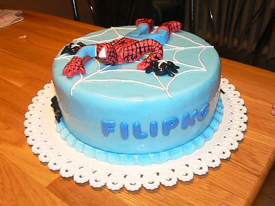 prvý spiderman, torta, Narodeninové torty prvý spiderman, torta, Narodeninové torty, katkakotruchova, 1