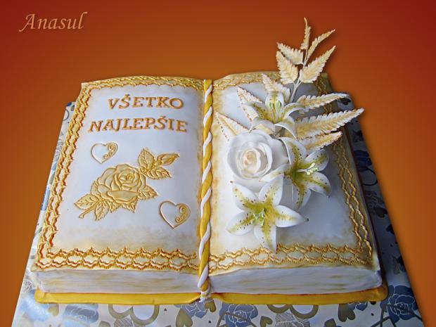 otvorená kniha, torta, Narodeninové torty otvorená kniha, torta, Narodeninové torty, anasul, 1