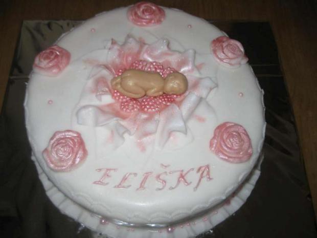 na krstiny, torta, Torty na krstiny, evinaf, 1