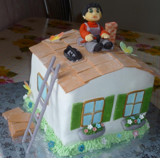 pre pokrývača :-), torta, Narodeninové torty pre pokrývača :-), torta, Narodeninové torty, Kaga, 1