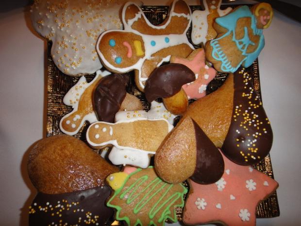 vianočné koláčiky, torta, Zákusky, Idi, 1