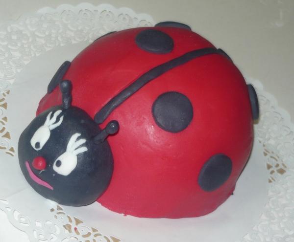 Lienka, torta, Torty so zvieratkami, Ibolyka-Iby, 1