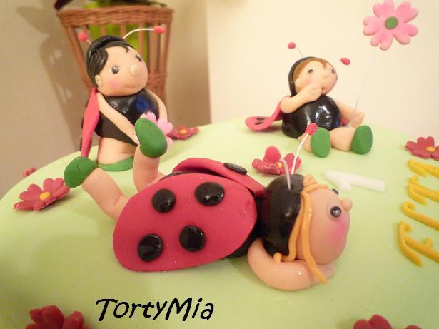 Torta s lienkami, torta, Torty so zvieratkami, TortyMia, 1