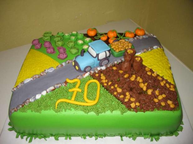 Pre poľnohospodára, torta, Narodeninové torty Pre poľnohospodára, torta, Narodeninové torty, DášaL, 1