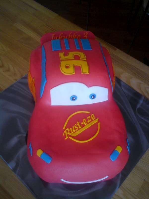 Mc Queen, torta, Torty autíčka, vláčiky, lesajka, 1