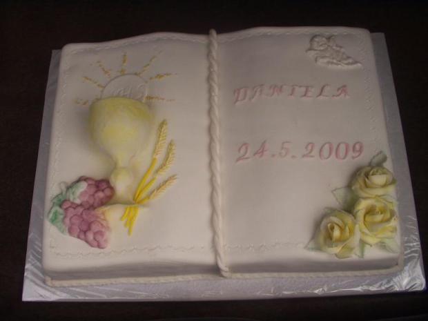 Na prvé sv.prijímanie, torta, Torty na cirkevné sviatky Na prvé sv.prijímanie, torta, Torty na cirkevné sviatky, Evina, 1