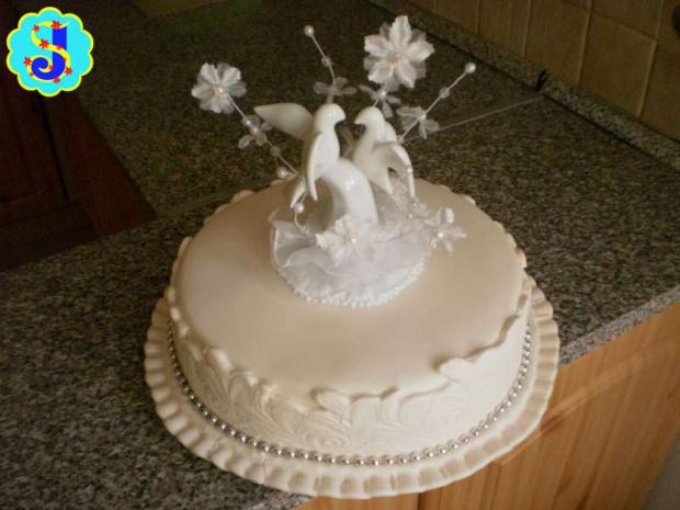 Svadobná, torta, Svadobné torty Svadobná, torta, Svadobné torty, Janka.S, 1