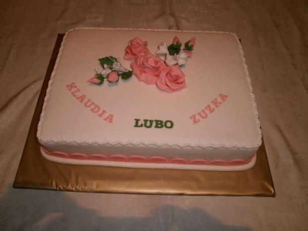 Trom oslavencom, torta, Narodeninové torty Trom oslavencom, torta, Narodeninové torty, Zdenci, 1