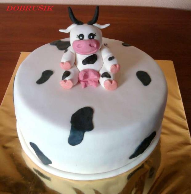 S kravičkou, torta, Torty so zvieratkami S kravičkou, torta, Torty so zvieratkami, Dobrusik, 1