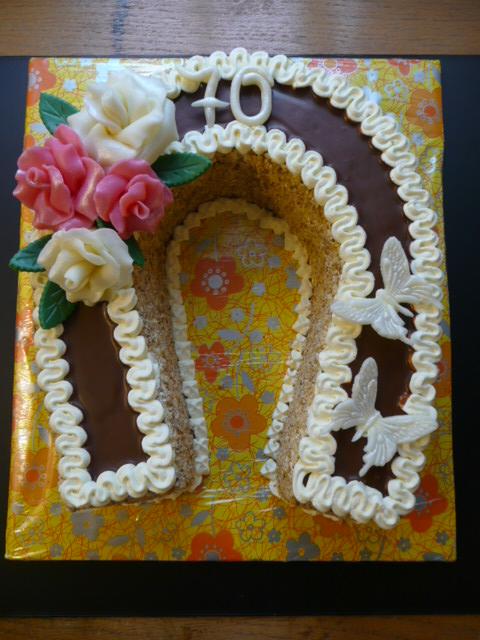 Podkova na přání, torta, Narodeninové torty, m.vecernikova, 1