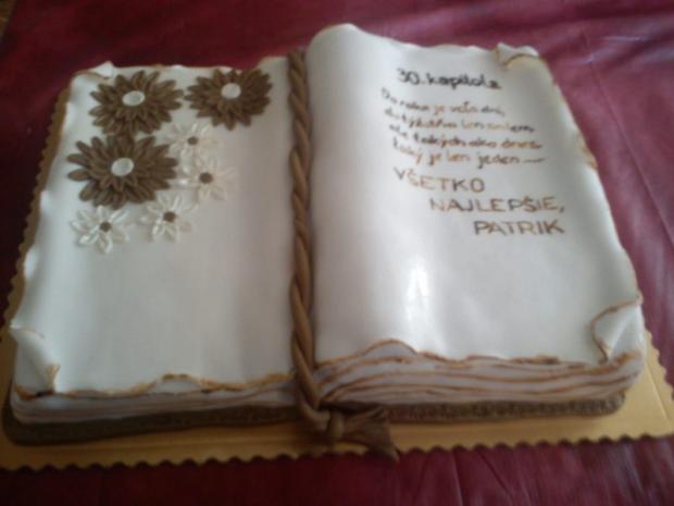Otvorená kniha - 30. kapitola :), torta, Narodeninové torty Otvorená kniha - 30. kapitola :), torta, Narodeninové torty, maca.v, 1