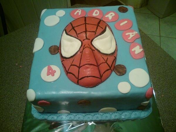 spidermann, torta, Ostané torty pre deti, edina, 1