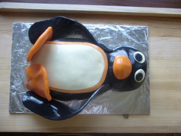 pingu, torta, Rozprávkové torty, lenulkah, 1