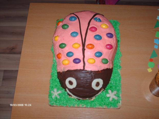 že by lienka, torta, Torty so zvieratkami, erinka, 1