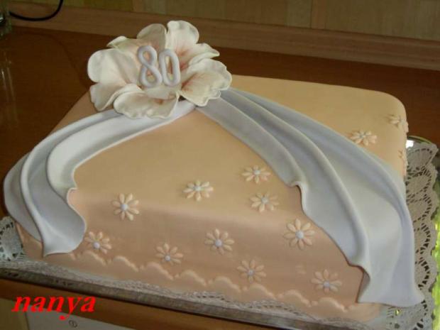 80 - TINY :-), torta, Narodeninové torty 80 - TINY :-), torta, Narodeninové torty, nanya, 1