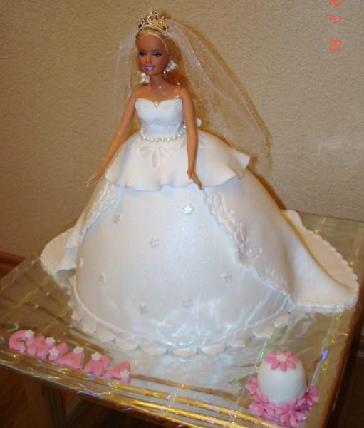 barbie nevesta, torta, Torty pre dievčatá barbie nevesta, torta, Torty pre dievčatá, norika1, 1