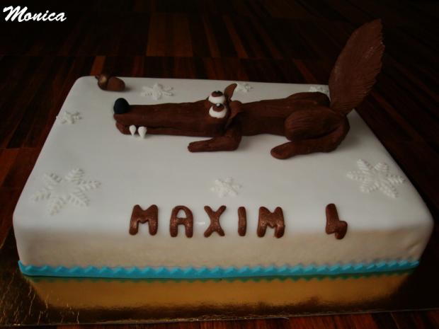 Doba ľadová pre Maxima, torta, Torty so zvieratkami Doba ľadová pre Maxima, torta, Torty so zvieratkami, Monica, 1
