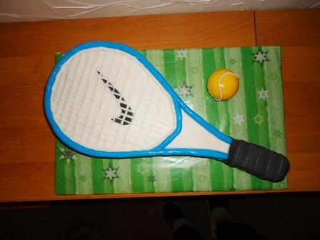 raketa, torta, Športové torty, Milca12, 1