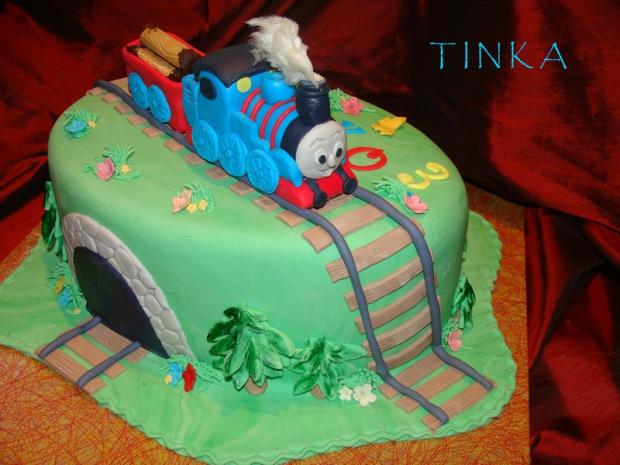 Vláčik  Tomáš, torta, Rozprávkové torty, Tinka, 1